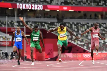 Nigeria's medal hopeful at Tokyo 2020 fails to advance to final of 200m men's race despite finishing 3rd