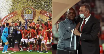 Pitso Mosimane leads Al Ahly to victory winning the African Super Cup