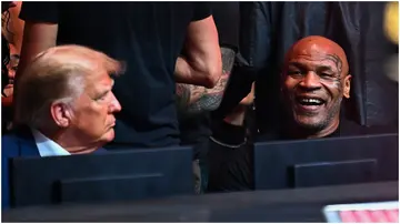 Mike Tyson, Donald Trump, UFC 287, Florida.