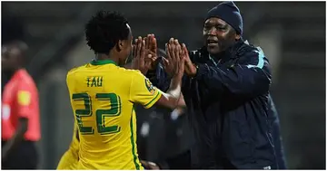 Pitso Mosimane, Percy Tau, Lyle Foster, South Africa, World Cup Qualifiers, Zimbabwe