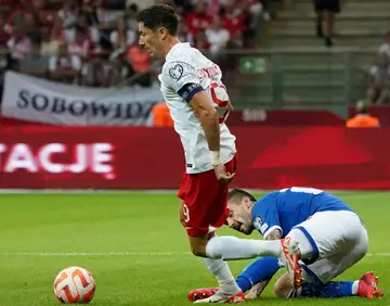 Robert Lewandowski led Poland to victory over the Faroe Islands in Warsaw