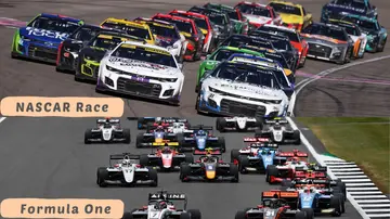 Is NASCAR faster than F1?