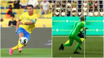 Cristiano Ronaldo, offside, goal, Al-Nassr, Al Shorta, VAR, Arab Cup