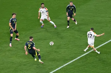 Florian Wirtz scores the opening goal of Euro 2024 on the way to a comfortable win for Germany