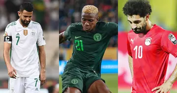 Mohamed Salah, Riyad Mahrez Victor Osimhen, Pierre-Emerick Aubameyang, Franck Kessie, 2022 World Cup