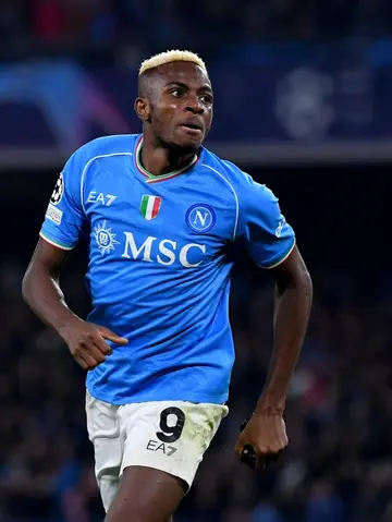 Victor Osimhen has scored 12 times in Serie A this season