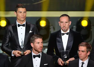 Frank Ribery, Cristiano Ronaldo, Bayern Munich, Ballon d'Or, Real Madrid, FIFA