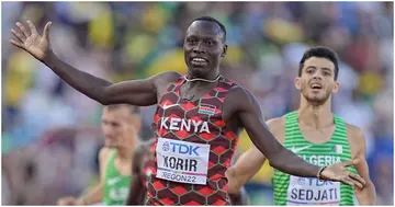Emmanuel Korir, 800 metres, World Champion, Olympic champion