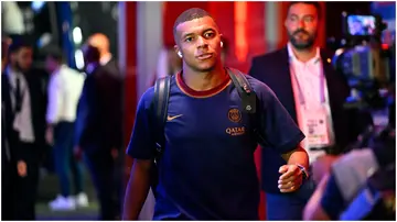 Kylian Mbappe, Paris Saint-Germain, Parc des Princes.