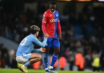 Manchester City vs Crystal Palace, Ederson,Jack Grealish, DOGSO offence