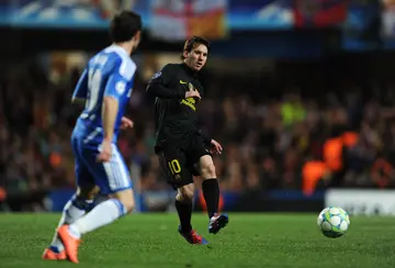 Lionel Messi at Stamford Bridge