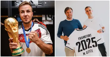 Mario Gotze, Eintracht Frankfurt, Bundesliga, German, Golden boy, 2014 World Cup, FIFA