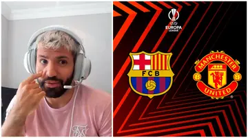 Barcelona, Europa League, Manchester United, prediction, Sergio Aguero