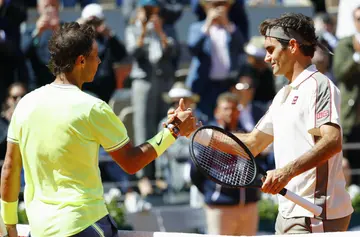 Roger Federer vs Rafael Nadal wins