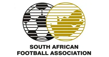 The South African Football Association logo.