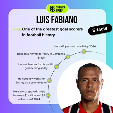 Top 5 facts about Luis Fabiano