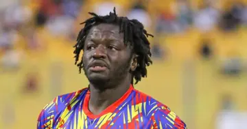 Sulley Muntari opened his goalscoring account for Hearts of Oak against WAFA in the Ghanaian top-flight. Photo credit: @Bill_Eshun