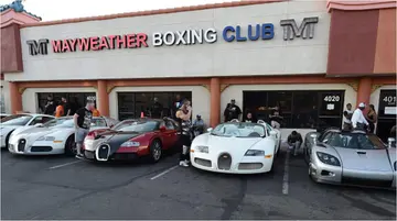 Floyd Mayweather shows off his highly expensive car collection worth N10bn