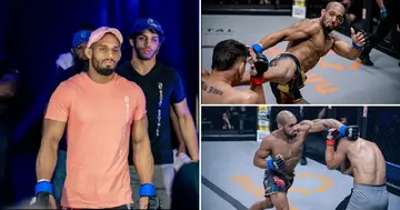 Zaakir Baadat knocked out Jailson De Sousa to win the EFC's Welterweight title.