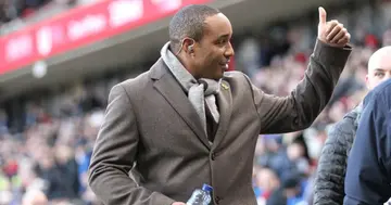 TV Pundit Paul Ince during the FA Cup Third Round match between Middlesbrough and Tottenham Hotspur at the Riverside Stadium, Middlesbrough on Sunday 5th January 2020. (Photo by Mark Fletcher/MI News/NurPhoto via Getty Images)
