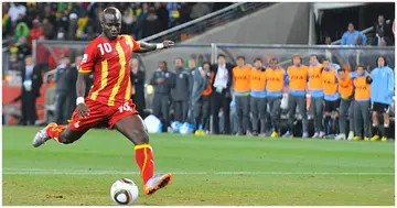 Stephen Appiah, Ghana, Black Stars, World Cup, Uruguay, South Africa.