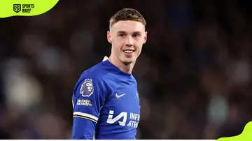 Cole Palmer of Chelsea during a Premier League match at Stamford Bridge