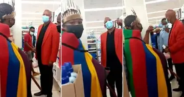 Boulders Shopping Centre manager has come under fire for refusing entry to a man dressed in Ndebele attire. Image: Twitter