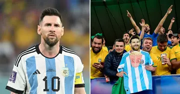 World Cup 2022, Brazilian, Supporters, Mock Messi, Catchy Song, Sport, World, Soccer, Lionel Messi