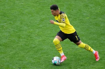 Jadon Sancho has returned to Borussia Dortmund on loan from Manchester United