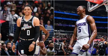 Russell Westbrook, De'Aaron Fox, NBA, Sacramento Kings, Malik Monk, LA Clippers