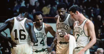 Boston Celtics, Bill Russell, Sam Jones, John Havlicek, Tom Sanders, NBA