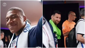 Lionel Messi, Kylian Mbappe, PSG