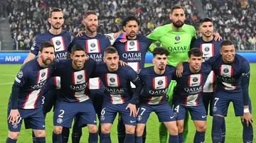 Marseille vs PSG squad