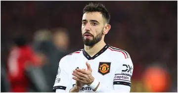 Bruno Fernandes, Manchester United, Premier League, Liverpool FC, Manchester United, Anfield.