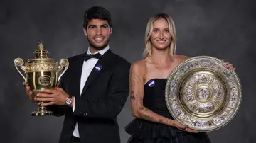 Carlos Alcaraz, Marketa Vondrousova, Wimbledon, 2023 Wimbledon, Novak Djokovic, Ons Jabeur, Neal Skupski, Wesley Koolhof, Hsieh Su-Wei, Barbora Strycova, Mate Pavic, Lyudmila Kichenok  