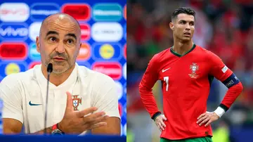 Roberto Martinez, Cristiano Ronaldo, Portugal, Group F, Euro 2024,Georgia.