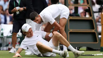 Novak Djokovic, Jannik Sinner, Wimbledon, 2023 Wimbledon, Centre Court