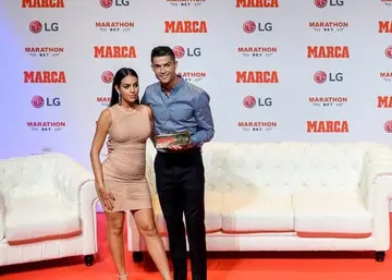 Ronaldo and girlfriend Georgina