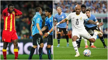 Andre Ayew, Asamoah Gyan, Uruguay, 2010 World Cup, penalty, miss, 2022 World Cup