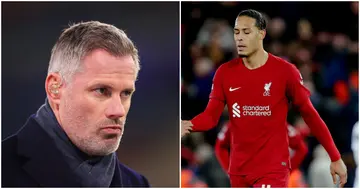 Jamie Carragher, Virgil van Dijk, Liverpool, Real Madrid, UEFA Champions League.