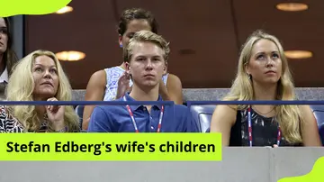 Stefan Edberg's wife's children