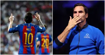 Lionel Messi, Roger Federer, Argentina, Barcelona, PSG, Tennis