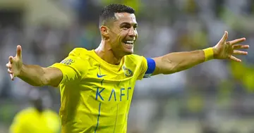 Cristiano Ronaldo scored his 50th goal of the year as Al-Nassr beat Al-Shabab 5-1