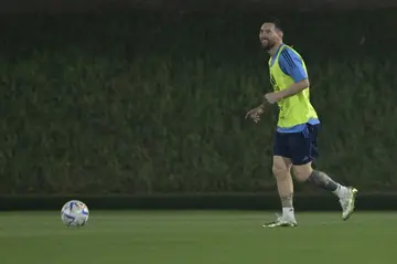 Argentina's Lionel Messi prepares for Friday's quarter-final showdown with the Netherlands