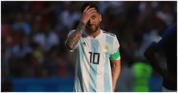 Lionel Messi, 2018 FIFA World Cup, France, Argentina, Kazan Arena. Photo by Alexander Hassenstein.