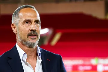 Monaco's Austrian coach Adi Hutter