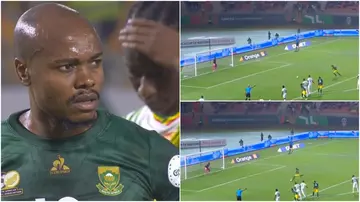 Percy Tau, AFCON, South Africa, Bafana Bafana, Mali, penalty