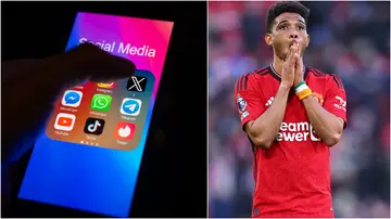 Amad Diallo, social media, accounts, deactivate, Instagram, Twitter, X, Manchester United, Ramadan, Islam, Muslim.