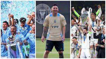 Lionel Messi has named Real Madrid and Manchester City as the two best football clubs in world football right now.