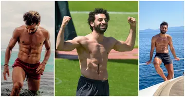 Mohamed Salah, Liverpool, Premier League, fitness, shredded body, incredible body, fitness, preseason